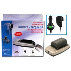 Eforcity Sony NP-FM50 / 55H / 70 / 90 AC / DC Travel Charger