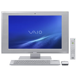 Sony VAIO LV110N Desktop All-in-one PC 2.53GHz Intel Core 2 Duo E7200, 2GB RAM, 320GB Hard Drive, DVD RW Drive, Wireless Atheros 802.11b/g/n, Mobile Intel Graph