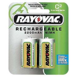 Rayovac Spectrum Brands C Cell NiMH General Purpose Battery - Nickel-Metal Hydride (NiMH) - General Purpose Battery