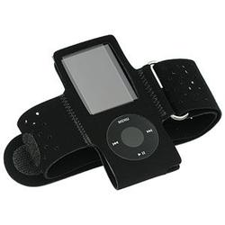 Wireless Emporium, Inc. Sporty Armband for Apple iPod Nano 4th Gen (Black)