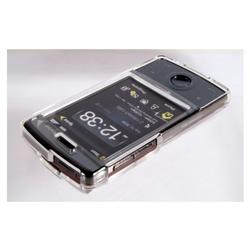 IGM Sprint HTC P3700 Touch Diamond Clear Crystal Hard Case Cover + Car Charger Combo