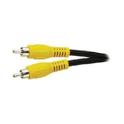 Steren RG59/U Coaxial Video Cable - 1 x RCA - 1 x RCA - 12ft