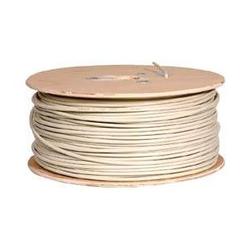 Steren RG6/U Coaxial Drop Cable - 100ft - Ivory