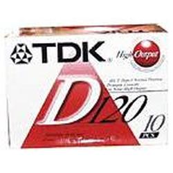 TDK D120 Dynamic Audio Cassette Tapes (10 pack)