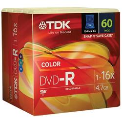 TDK DVD-R Recordable Disc Pack