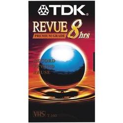 TDK Premium Quality Revue VHS Videocassette - VHS - 160Minute
