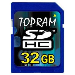 TOPRAM 32GB SD SDHC Card High Speed (class 6)