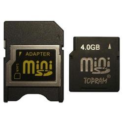 TOPRAM Technology TOPRAM 4GB miniSD Card
