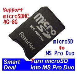 TOPRAM Technology TOPRAM microSD to MS PRO DUO Adapter