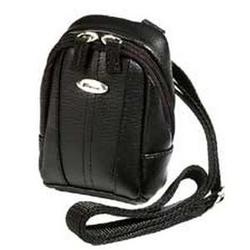 Targus Camera Case - Top Loading - Detachable Shoulder Strap, Belt Loop - Leather - Black