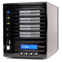 Clairtek Inc-Thecus Thecus N4100PRO 4 Bay NAS AMD LX800 CPU RAID JBOD