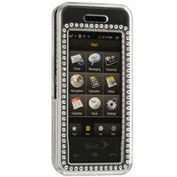 Wireless Emporium, Inc. Trans. Clear Bling Snap-On Protector Case for Samsung Instinct M800