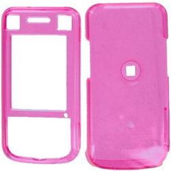 Wireless Emporium, Inc. Trans. Hot Pink Snap-On Protector Case Faceplate for Sony Ericsson W760