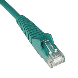 Tripp Lite 20-ft. Green Cat6 Gigabit Snagless Patch Cable