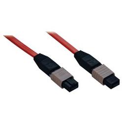 Tripp Lite Duplex Fiber Optic Patch Cable - MTP - MTP - 98.43ft - Orange