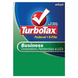 Intuit TurboTax Business Federal + E-File 2008 DVD