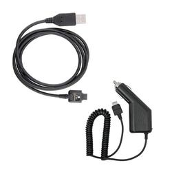 Eforcity USB DATA CABLE / Car Automobile CHARGER FOR SPRINT LG LX150 LX-150