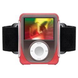 ISKIN iSkin ISKDUBN4GCR 4G iPod Nano DuoBand Protector Case with Armband