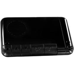 iVoice R1 Bluetooth Hands Free Speakerphone Car Kit - Shiny Black