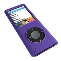 ifrogz Wrapz Multimedia Player Skin for iPod Nano - Silicone - Purple
