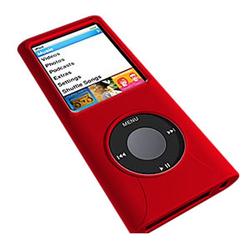 ifrogz Wrapz Multimedia Player Skin for iPod Nano - Silicone - Red