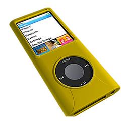 ifrogz Wrapz Multimedia Player Skin for iPod Nano - Silicone - Yellow