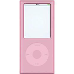 Iluv jWIN ICC52PNK Multimedia Player Skin for iPod Naon - Silicone - Pink