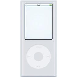 Iluv jWIN iCC52WHT Multimedia Player Skin for iPod Naon - Silicone - White