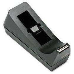 3M 1 Core Desk Tape Dispenser for Tape 1/2 & 3/4 wide up to 1500 Long, Black (MMMC38BK)