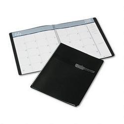 House Of Doolittle 14-Month Planner, Ruled One Month per Spread, Phone Page, 8-1/2 x 11, Black (HOD26202)