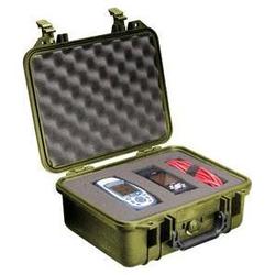 PELICAN PRODUCTS 1400 Case, Desert Tan, With Foam