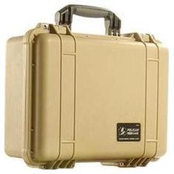 PELICAN PRODUCTS 1600 Case, Desert Tan, With Foam