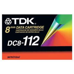 TDK 1PK 2.5/5 or 5/10GB 8mm 112M MP Data Cart