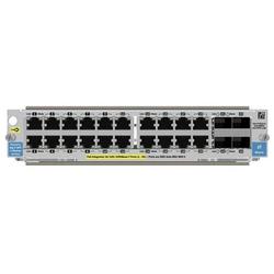 HEWLETT PACKARD 20-PORT 10/100/1000 POE + 4-PORT MINI-GBIC MODULE FOR 5400 SERIES SWITCHES