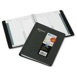 At-A-Glance 24-Hour Appointment Book Ruled 1 Day/Page, Hourly Appts, 6-7/8 x 8-3/4, Black (AAG7082405)