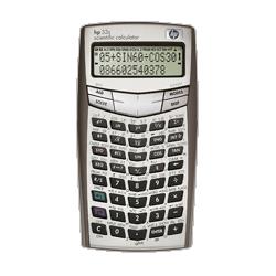 Hewlett Packard Pcdo 33S Scientific Calculator, Algebraic, 10-Digit x 2-Line Display, Protective Case (HEW33S)