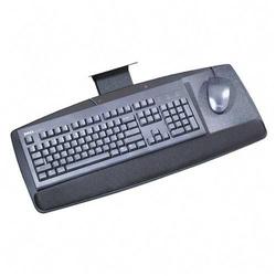 3M VISUAL SYSTEMS DIVISION 3M Adjustable Keyboard Tray - 25.5 , 22.38 x 12 - Black (AKT60LE)