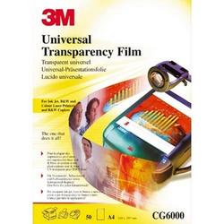 3M VISUAL SYSTEMS DIVISION 3M Transparency Film - Letter - 8.5 x 11 - 50 x Sheet