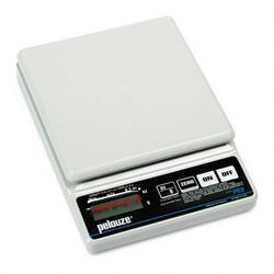 Pelouze Scale Co. 5-lb. Straight Weigh Digital Postal Scale, 5-1/2 x 5-1/2 Platform (PELPE5)