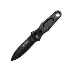 Columbia River Knife & Tool A.g. Russell Sting, Black Handle & Blade, Plain,zytel Sheath