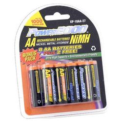 Power 2000 AA NiMH (2700mAh) Rechargeable Battery (10-pack)