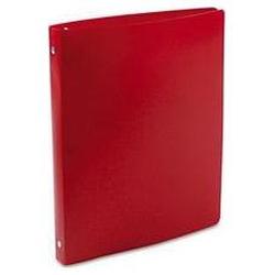 Acco Brands Inc. ACCOHIDE® Poly Ring Binder, 23-Pt. Cover, 1/2 Capacity, Executive Red (ACC39709)