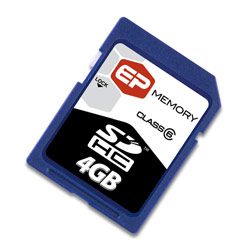 ACP - EP MEMORY ACP-EP 4GB Class 6 Secure Digital High Capacity (SDHC) Card