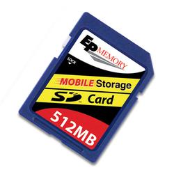ACP - EP MEMORY ACP-EP 512MB Secure Digital Card - 512 MB