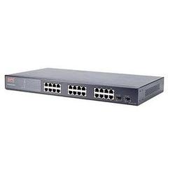 AMERICAN POWER CONVERSION APC 24-Port 10/100/1000 Ethernet Switch - 24 x 10/100/1000Base-T LAN