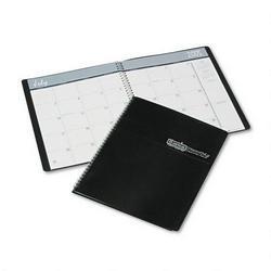 House Of Doolittle Academic 14-Month Planner, Ruled One Month/Spread, 8-1/2 x 11, Black (HOD26502)