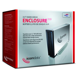 ACOMDATA AcomData 3.5 IDE/EIDE USB 2.0 & FireWire Hard Drive Enclosure