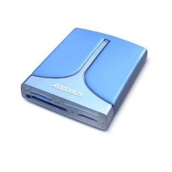ADDONICS Addonics Pocket DigiDrive FlashCard Reader/Writer - CompactFlash Type I, CompactFlash Type II, SmartMedia Card (SM), Memory Stick, Microdrive, MultiMediaCard (M