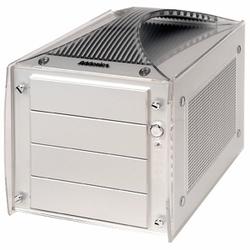 ADDONICS Addonics Storage Tower ST4IDEU2 with USB 2.0 adapter - Storage Enclosure - 4 x 5.25 - 1/2H Front Accessible Hot-swappable - Silver