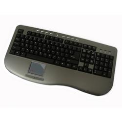 ADESSO Adesso AKB-430UG Win-Touch Pro Desktop Keyboard with Glidepoint Touchpad - USB - 107 Keys - Graphite